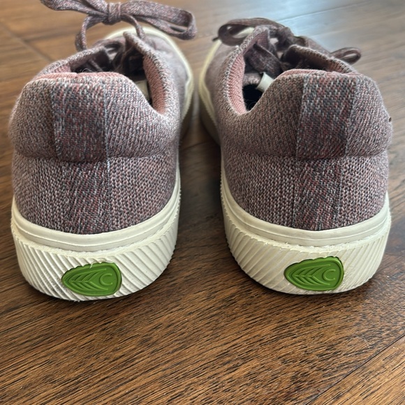 Women's Size 8.5 CARIUMA IBI Low Stone Blush Knit Sneaker - Picture 6 of 8